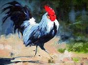 unknow artist Cock 183 oil painting on canvas